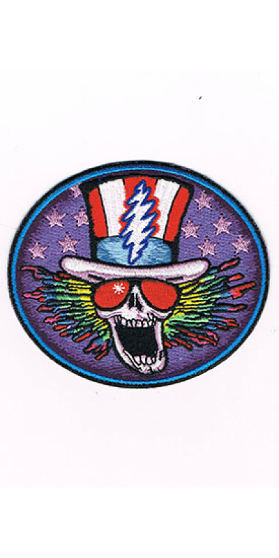 Grateful Dead Uncle Sam Patch 4"