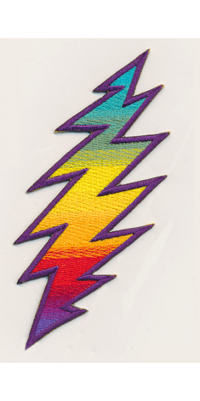 GD Rainbow Bolt Patch 4.7"
