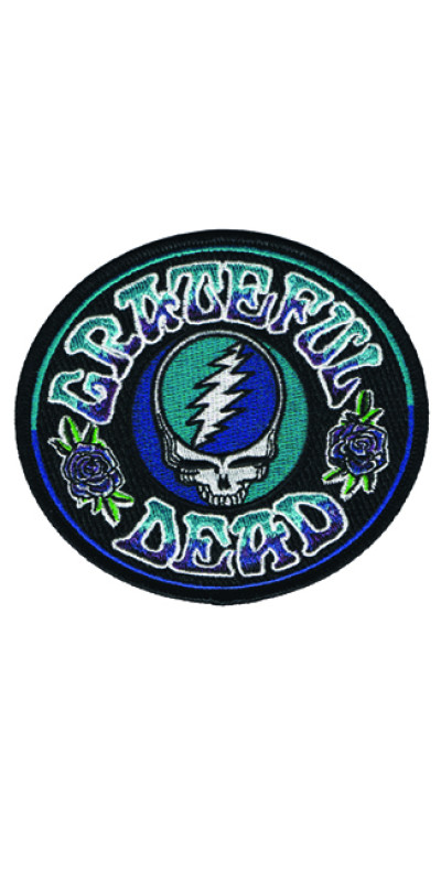 Grateful Dead Batik SYF Patch 4.25"