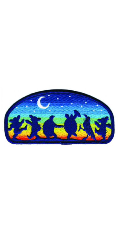 Grateful Dead Moon Dance Patch 4.5"