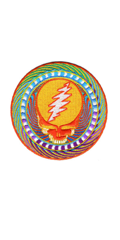 Grateful Dead Orange Sunshine SYF Patch 3.5"