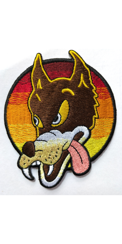 JG Garcia Wolf Patch 3.75"