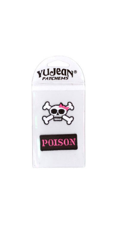 My Sweet Fiend Crossbones/Poison Patch Pak