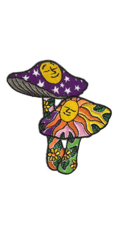 Dan Morris Mushrooms Patch 3.25"