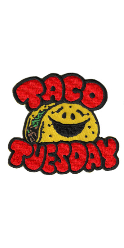 Taco Tuesday Patch 3.5"