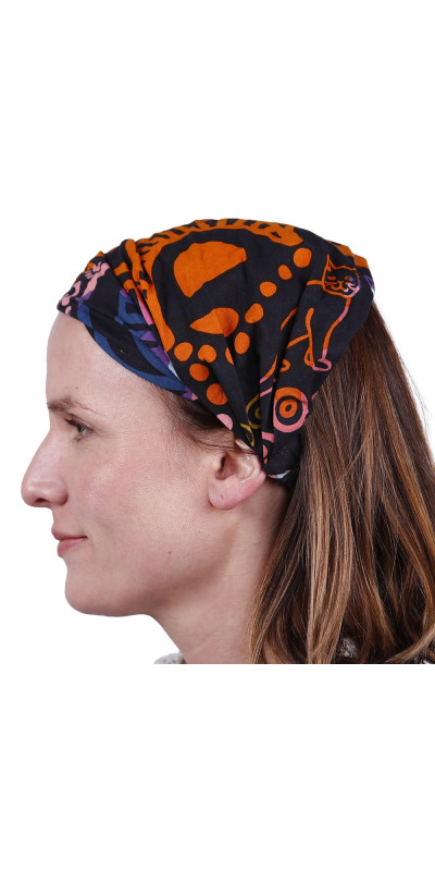 Colorful Cat Cotton Headband **Sale**