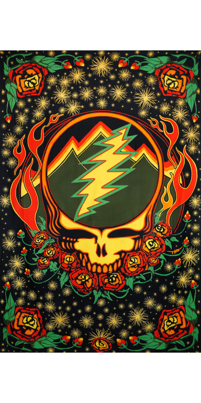 3D Grateful Dead Scarlet Fire SYF Tapestry