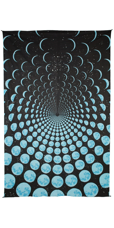 Moon Phases Lunar Tapestry - Art by Taylar McRee