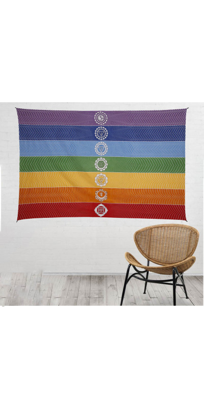 Chakras Tapestry - Art by Taylar McRee *SALE*