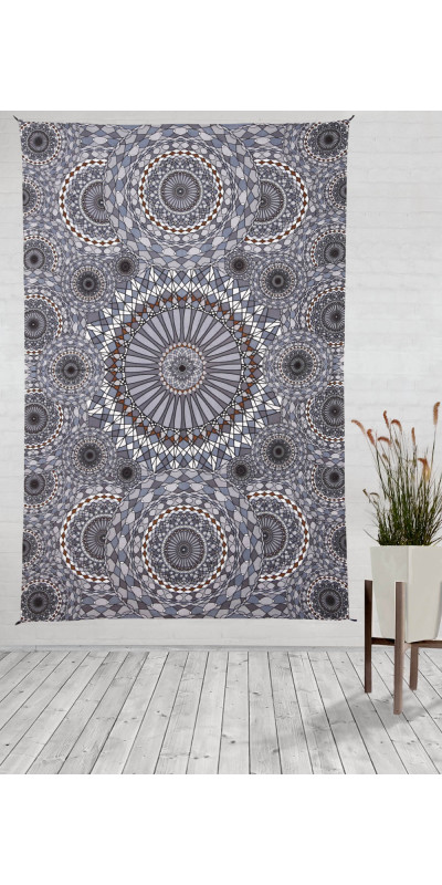 Grey Ring of Water Tapestry - Art by G. Scott B. **SALE**