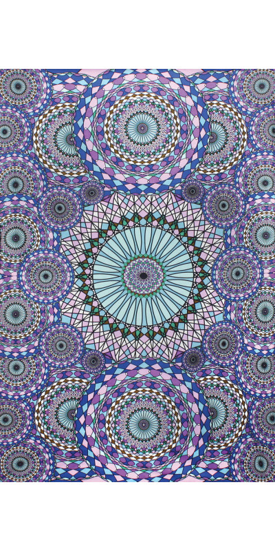 3D Ring of Water Tapestry - Art by G. Scott B.