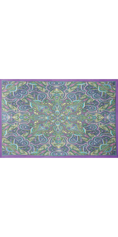 3D Kaleidoscope Paisley Tapestry