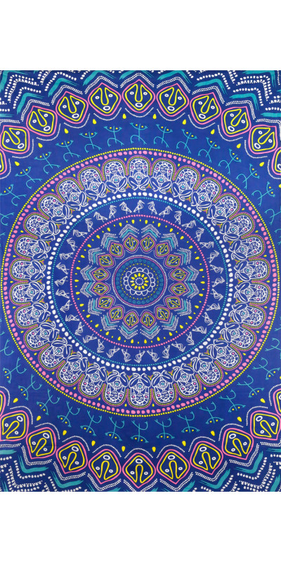 Taino Mandala Tapestry - Art by Dina June Toomey *SALE*