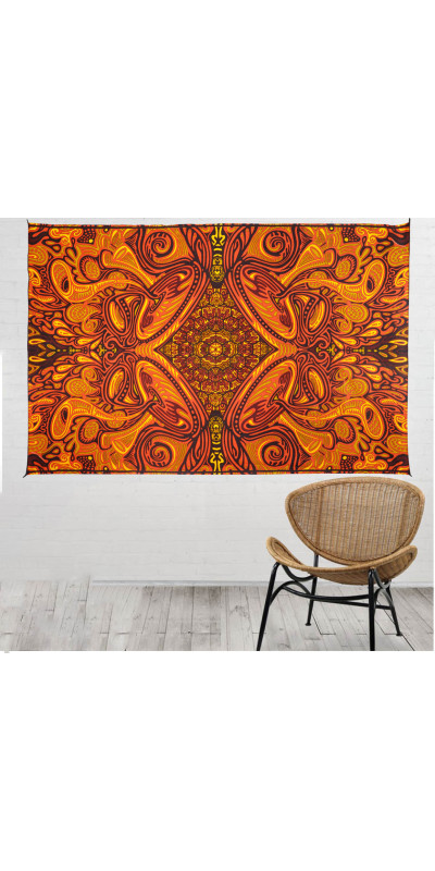 Honey Hive Tapestry - Art by Chris Pinkerton