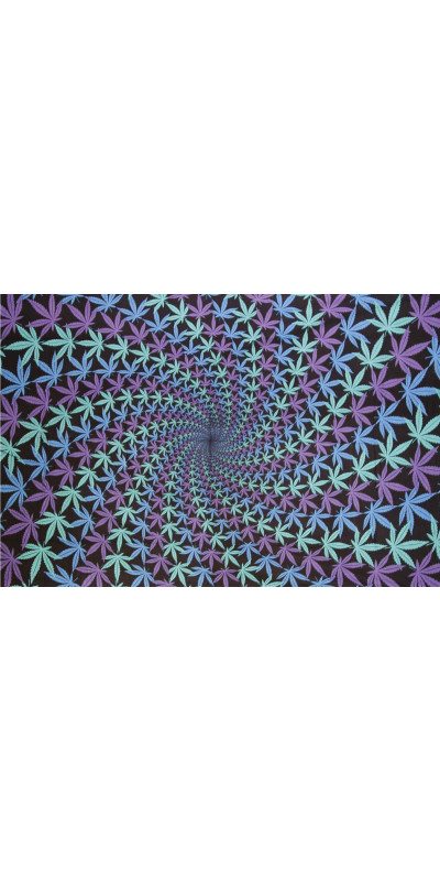 3D Night Spiral Tapestry *SALE*