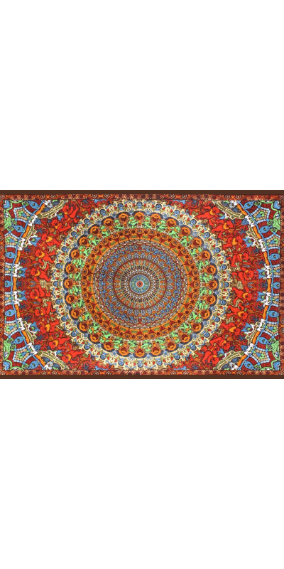 3D Grateful Dead Bear Vibrations Tapestry