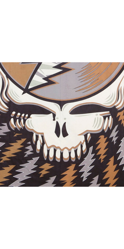 Grateful Dead Spin Your Face Tapestry Earthtones