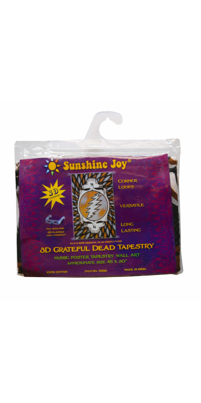 Grateful Dead Spin Your Face SYF  Mini Tapestry Earth Tone 30x45 - Art by Taylar McRee **SALE**