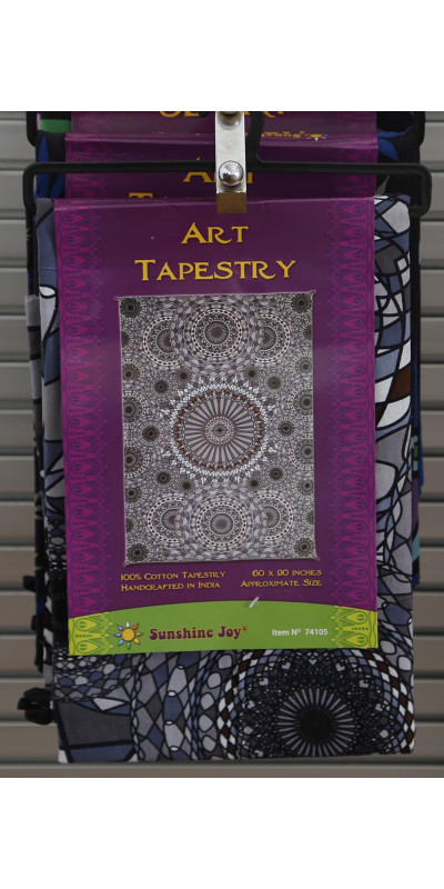 Grey Ring of Water Tapestry - Art by G. Scott B. **SALE**