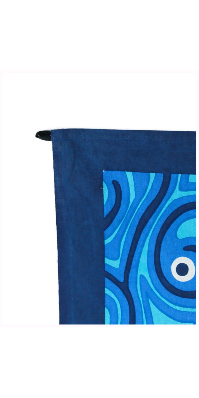 Glow In The Dark Sun Wave Tapestry - Art by Chris Pinkerton