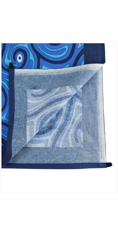 Glow In The Dark Sun Wave Tapestry - Art by Chris Pinkerton