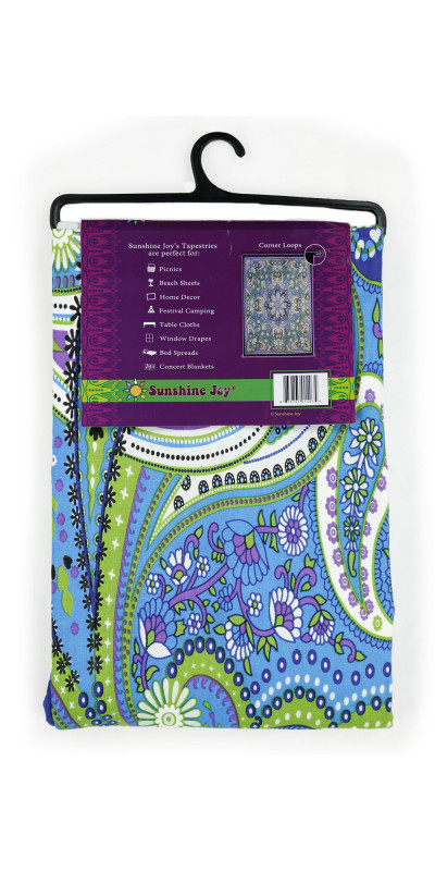 3D Glow In The Dark Infinity Star Tapestry