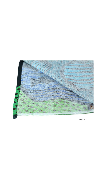 3D Steampunk Tug Boat Mini Tapestry 30x45 - Art by Chris Pinkerton