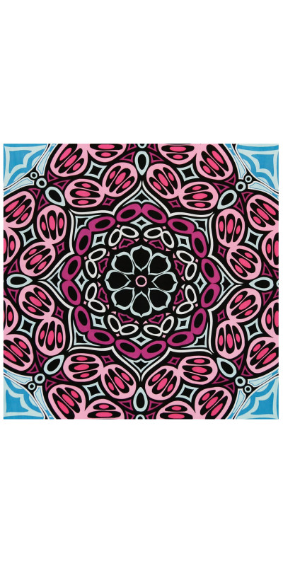 3D Moth Mandala Tapestry - No Packaging