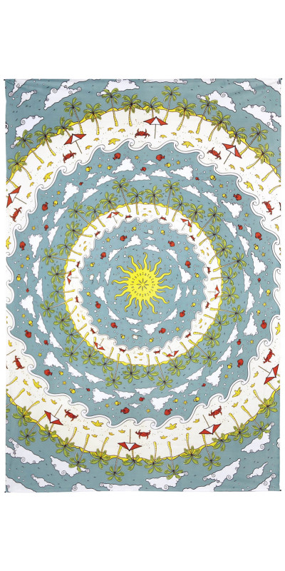 Beach Mandala Mini Tapestry 30x45 *CLEARANCE*