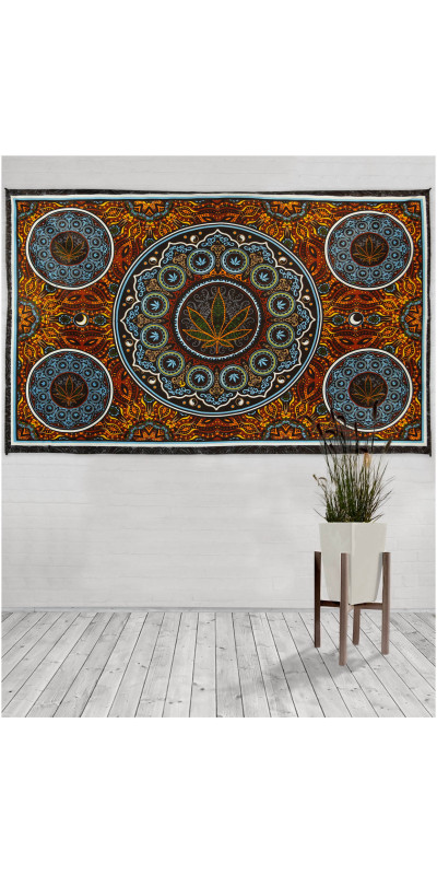3D Leaf Tapestry - Art by Dan Morris