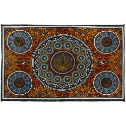 3D Leaf Tapestry 60x90 - Art by Dan Morris