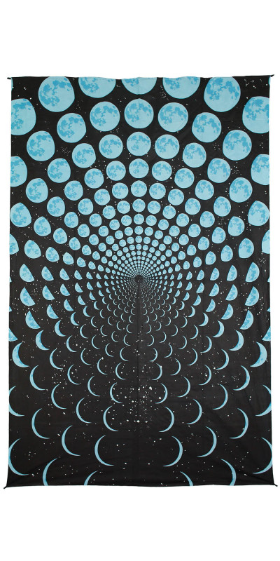 Moon Phases Lunar Tapestry - Art by Taylar McRee