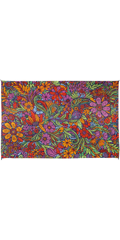 3D Lush Flower Tapestry  - Art by Chris Pinkerton