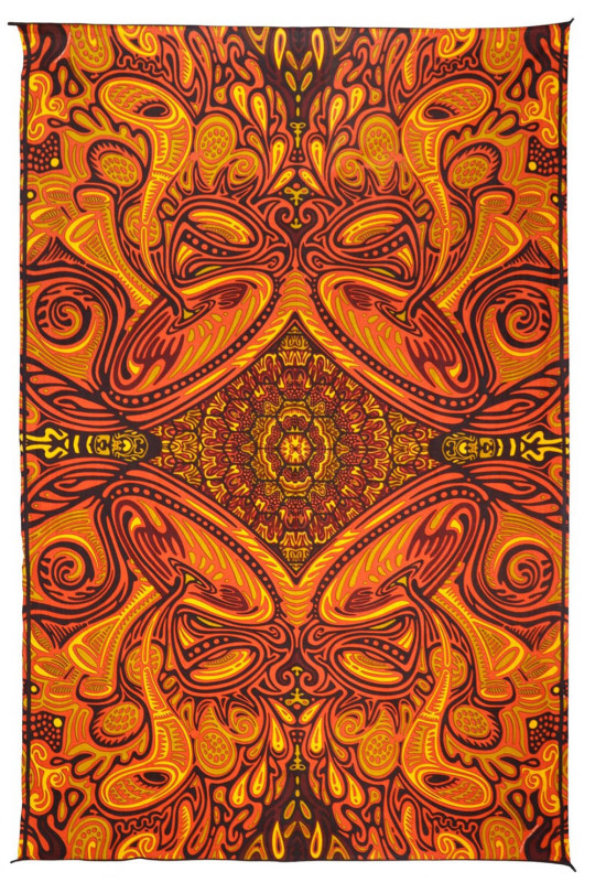 Honey Hive Mini Tapestry 30x45 - Art by Chris Pinkerton