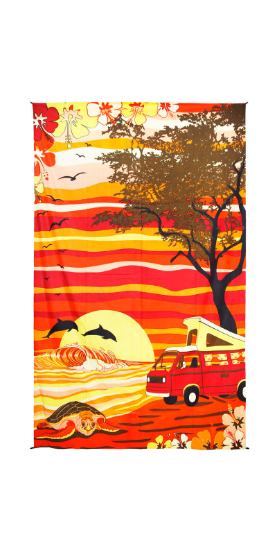Hawaii Van Tapestry - Art by Taylor Swope
