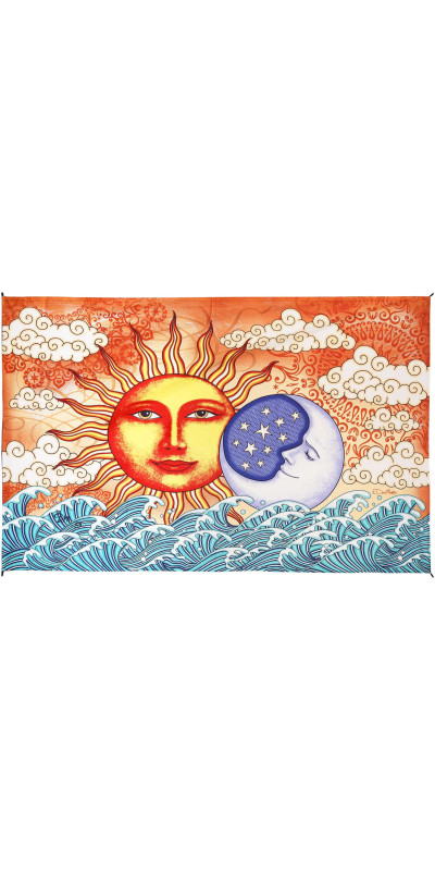 Sun & Moon Ocean Tapestry - Art by Dan Morris