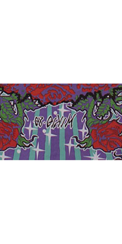 BACKWARDS PRINTED 3D Space Ghost Tapestry - Art by Mikio