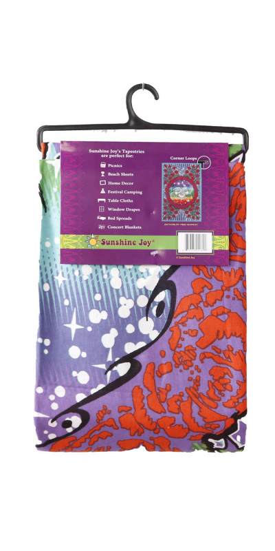 3D Space Ghost Tapestry - Art by Mikio *SALE*