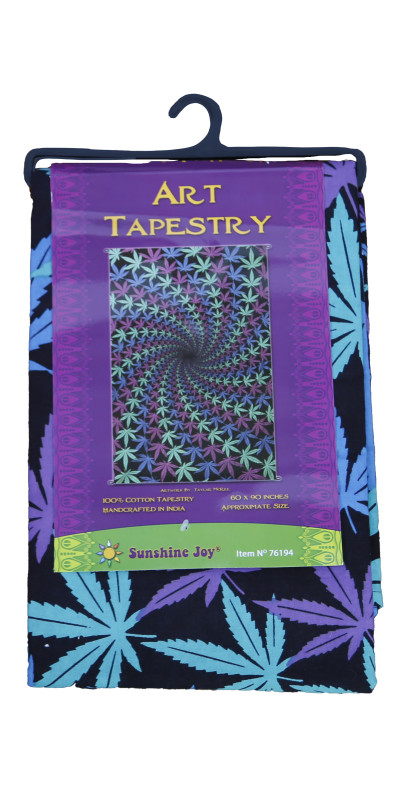 3D Night Spiral Tapestry *SALE*