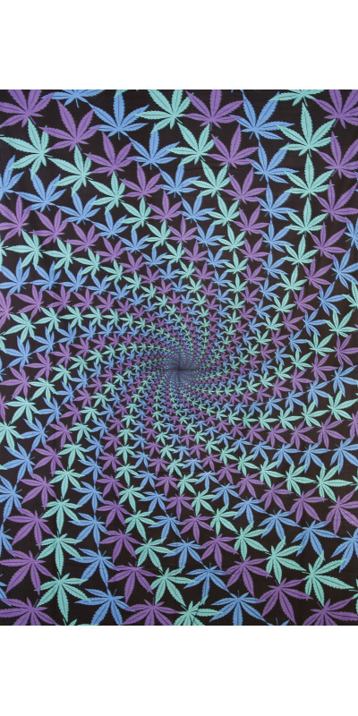 3D Night Spiral Tapestry *SALE*