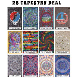 Super Sale - 25 Assorted Hippie Tapestries *SALE*
