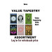 STARTER PACK Wholesale Lot of 12 Assorted Top Selling 30x45" Value Tapestries - SAVE 