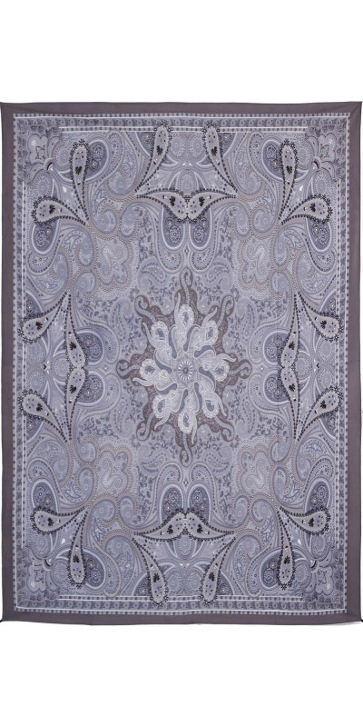 Grey Infinity Star Tapestry