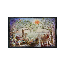 Sunshine Daydream Heady Art Print Mini Tapestry 30x45 - Artwork by Mike DuBois