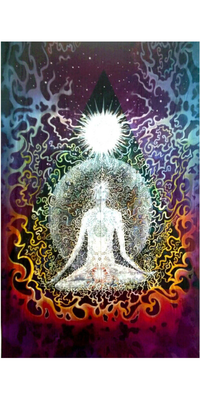 Mind Matrix Heady Art Print Tapestry 53x85 - Artwork by Mike DuBois