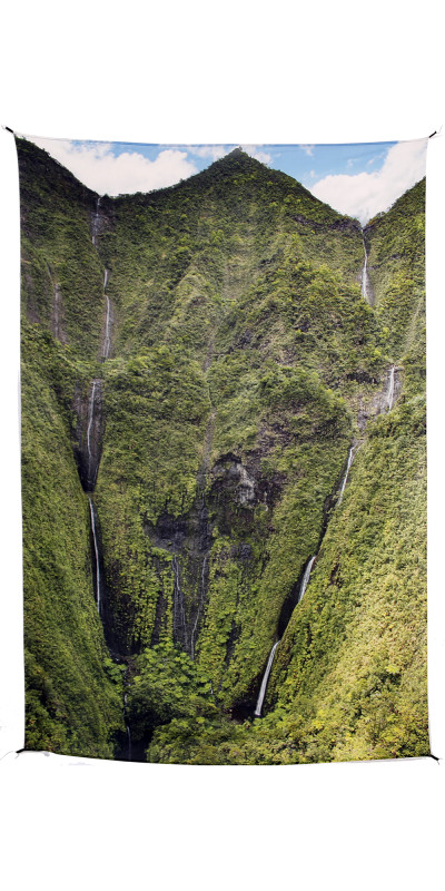 Jurassic Falls Heady Art Print Mini Tapestry 30x45 - Artwork by G. Scott B.