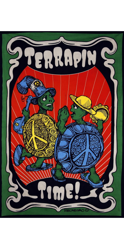 Terrapin Time Tapestry - Artwork by Tony Reonegro