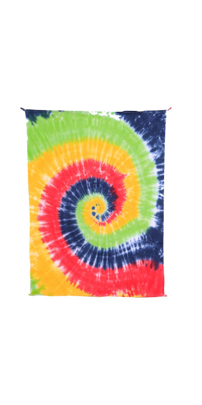Rasta Spiral Tie-Dye Mini Tapestry 30x45