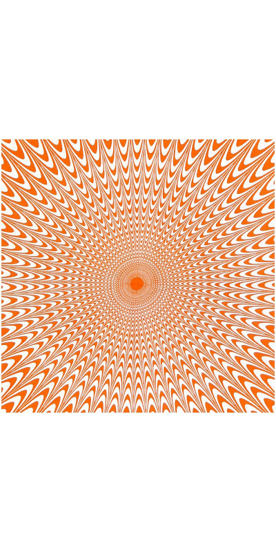 Zest For Life Electric Vibrations Tapestry 52x80" Orange