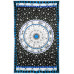 Zest For Life Zodiac Astrology Tapestry 52x80" Blue 